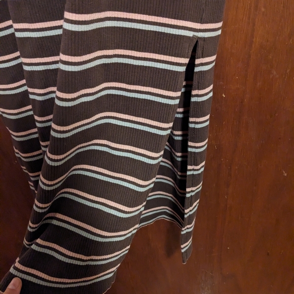 Nike brown striped casual dress (size M) - Picture 6 of 11